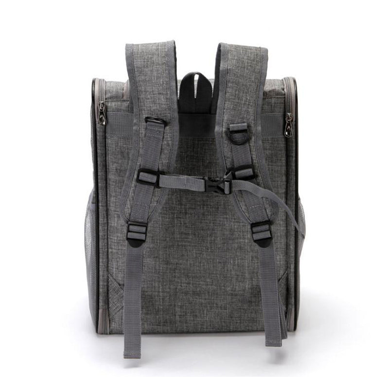 Fashion breathable visual pet backpack