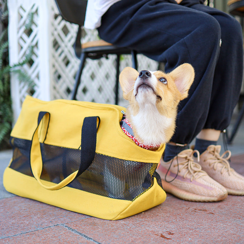 Refreshing pet travel bag