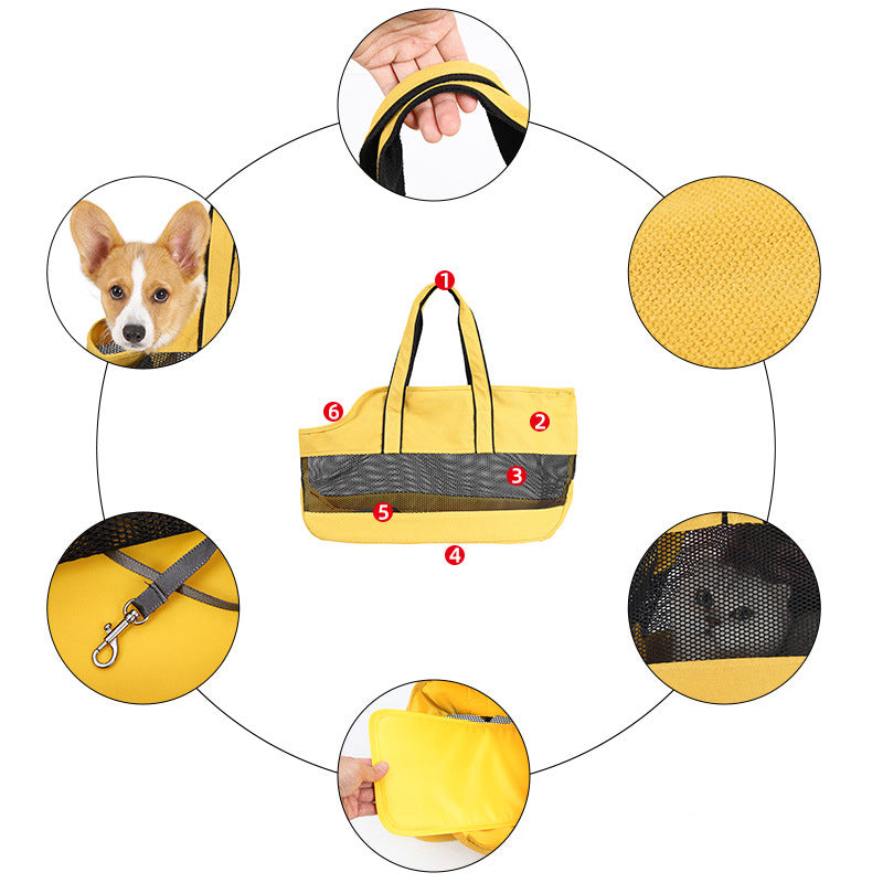 Refreshing pet travel bag