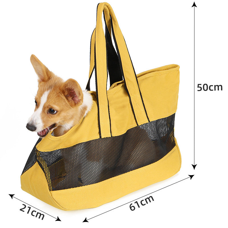 Refreshing pet travel bag