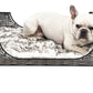 Square rattan pet bed
