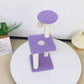 Small short plush cat tree