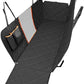 Pet back seat cover with window